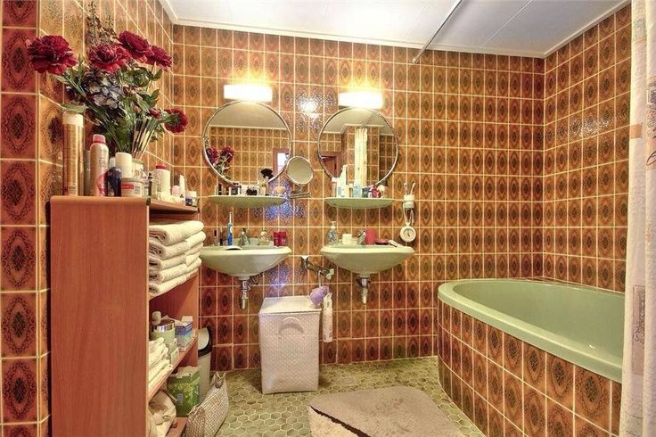 70s Interieur Badkamer - sfeervolle badkamer 4