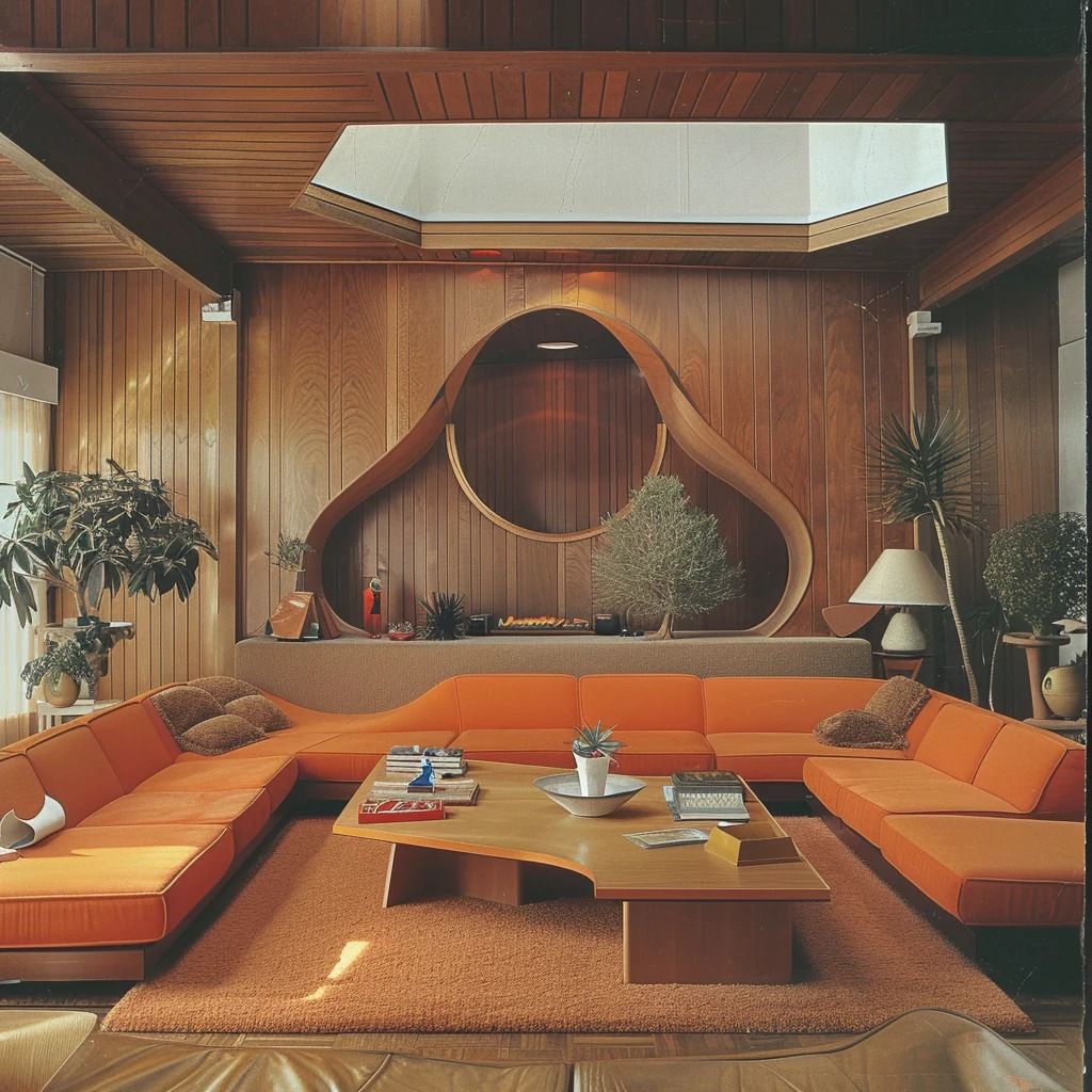 70s Interieur Eetkamer - sfeervolle eetkamer 5