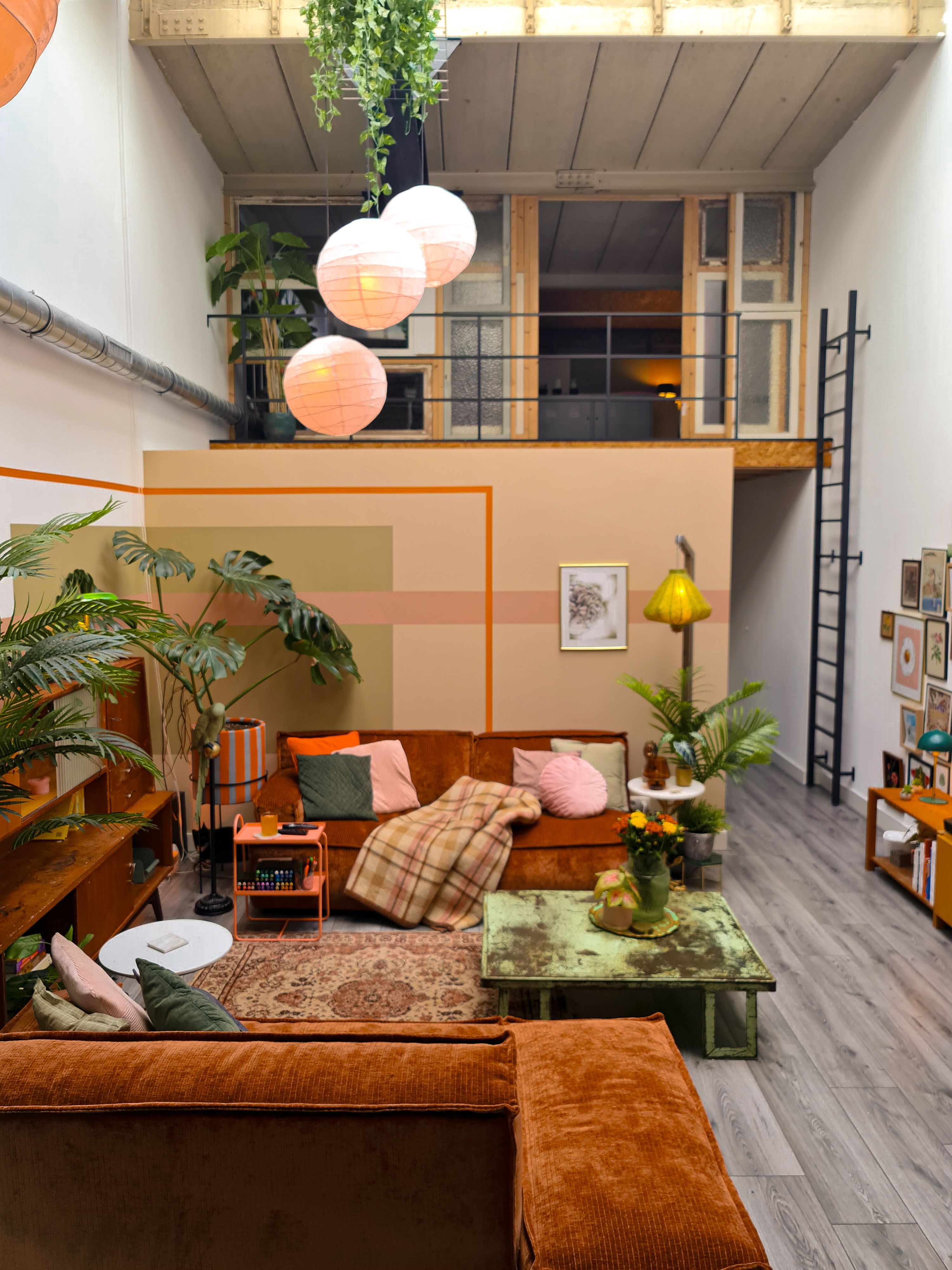 70s Interieur Hal - sfeervolle hal 3