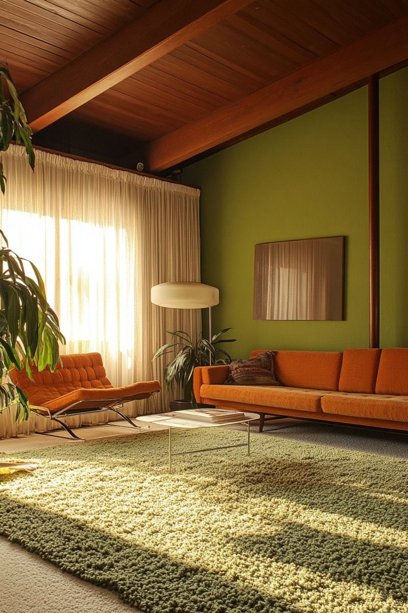 70s Interieur Hal - sfeervolle hal 5