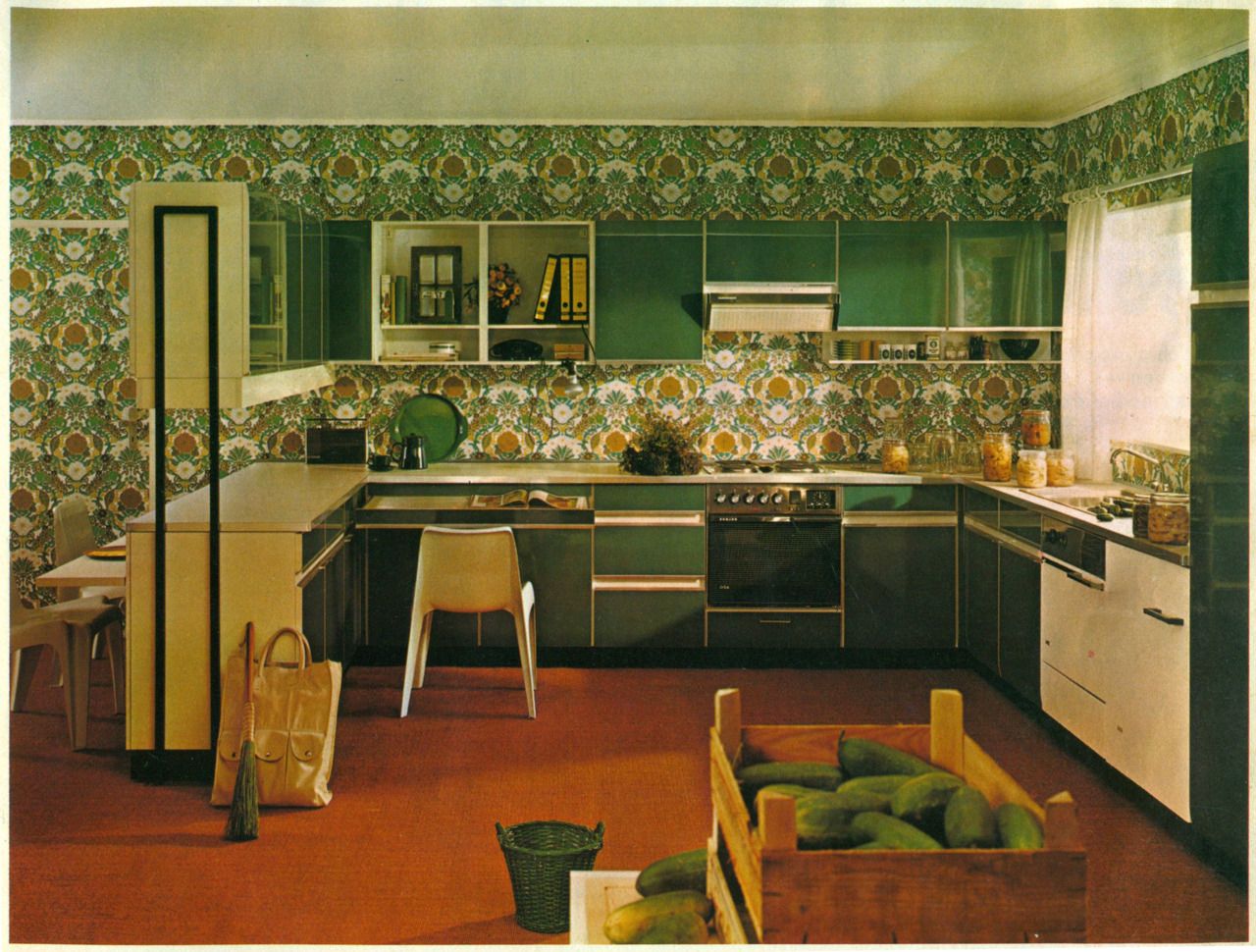 70s Interieur Keuken - sfeervolle keuken 13