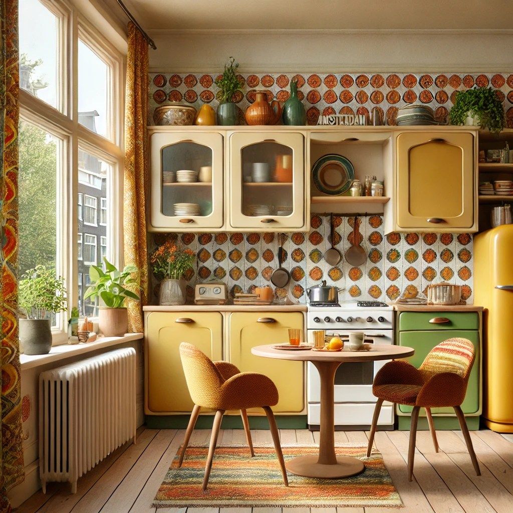 70s Interieur Keuken - sfeervolle keuken 3