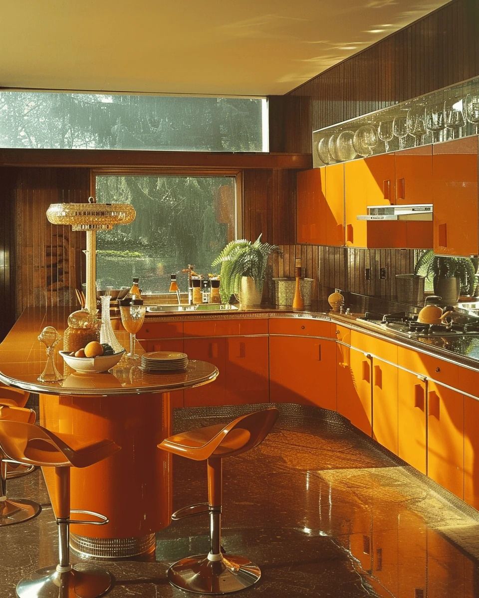 70s Interieur Keuken - sfeervolle keuken 7