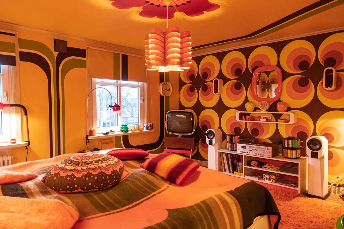 70s Interieur Slaapkamer - sfeervolle slaapkamer 11
