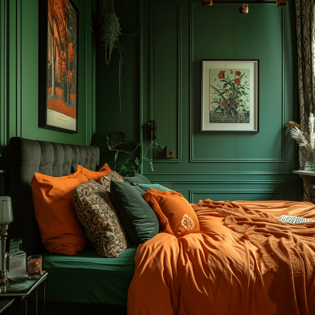 70s Interieur Slaapkamer - sfeervolle slaapkamer 7