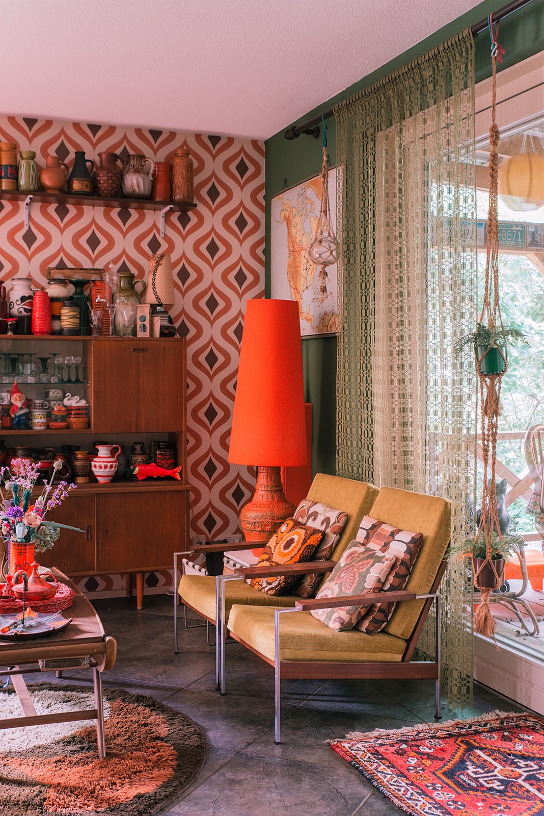 70s Interieur Werkkamer - sfeervolle werkkamer 10