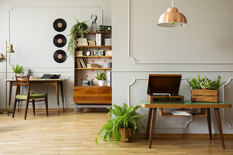 70s Interieur Werkkamer - sfeervolle werkkamer 17