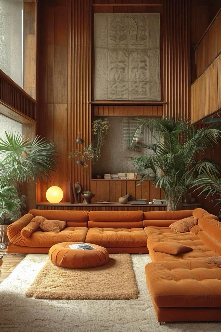 70s Interieur Woonkamer - sfeervolle woonkamer 8