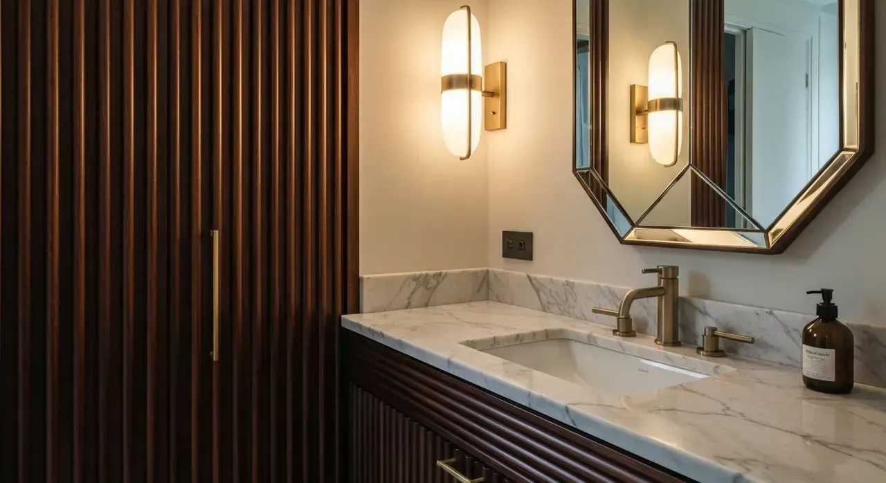 Art Deco Badkamer - kleurenpalet en sfeer
