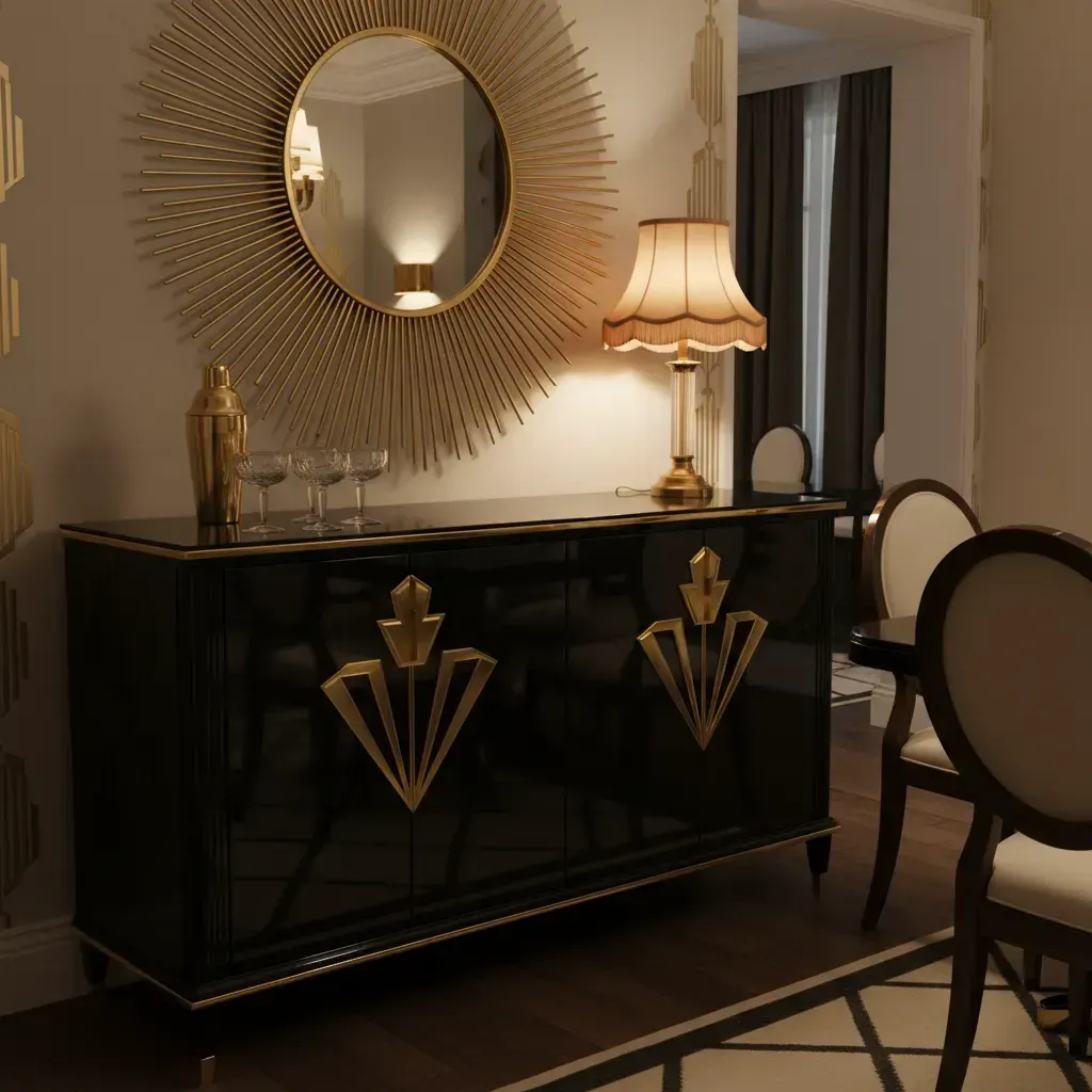 Art Deco Eetkamer - kleurenpalet en sfeer