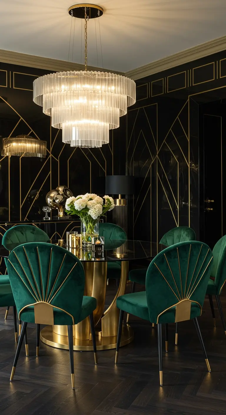 Art Deco Eetkamer - sfeervolle eetkamer 6