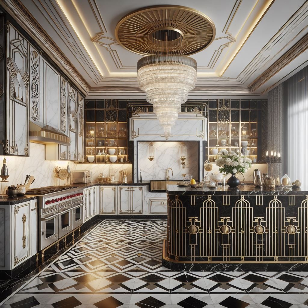 Art Deco Keuken - sfeervolle keuken 1