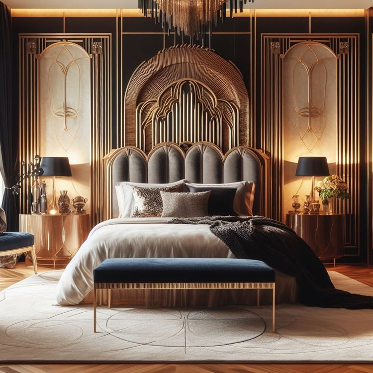 Art Deco Slaapkamer - sfeervolle slaapkamer 2