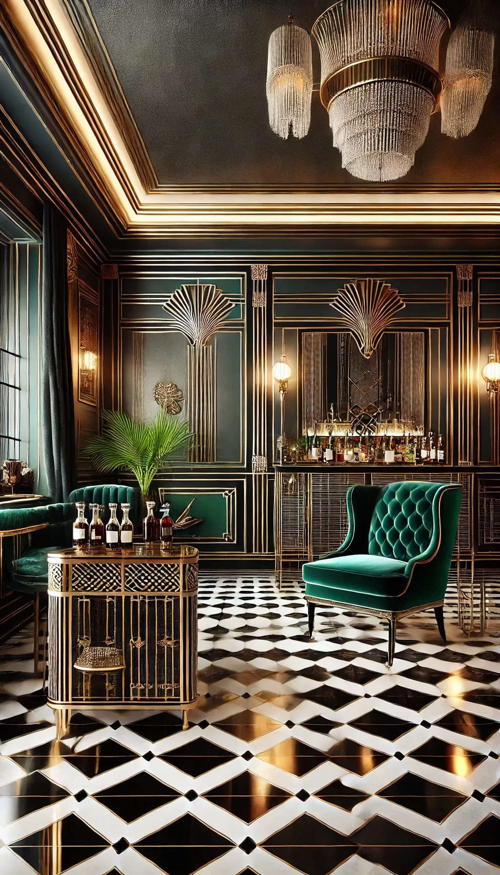 Art Deco Werkkamer - sfeervolle werkkamer 3