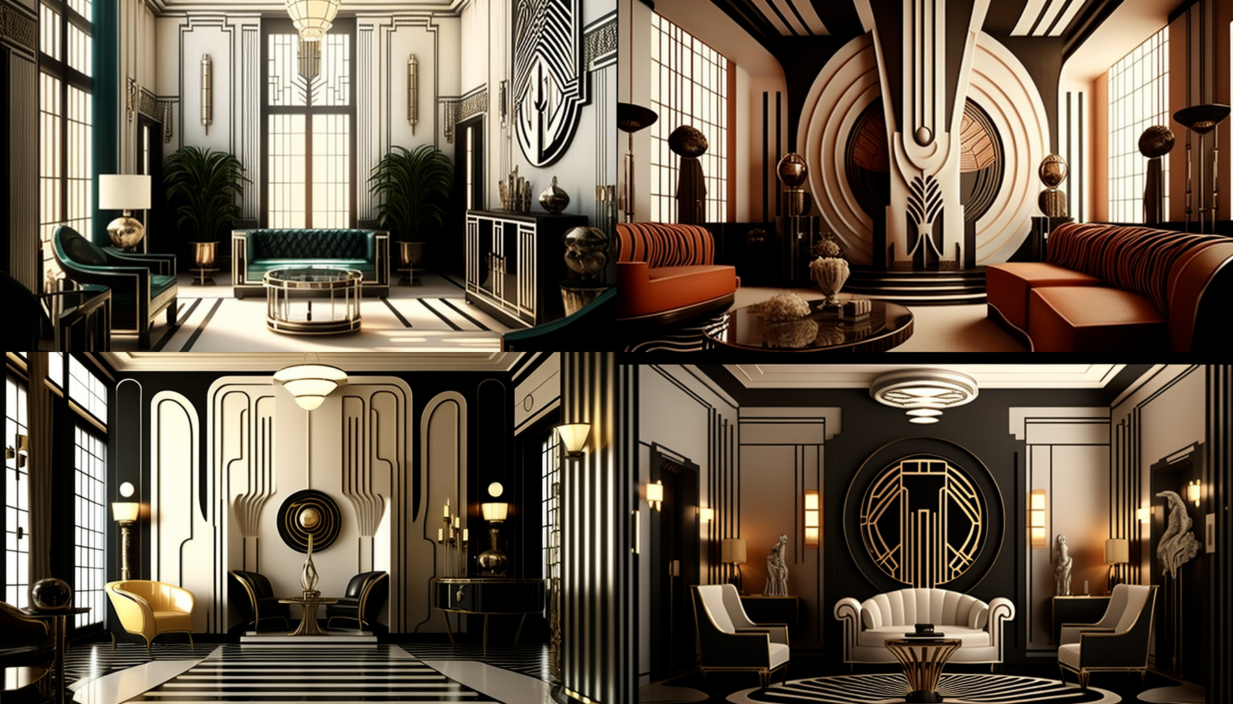 Art Deco Werkkamer - sfeervolle werkkamer 5