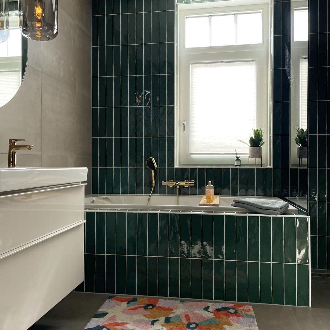 Art Nouveau Badkamer - sfeervolle badkamer 20