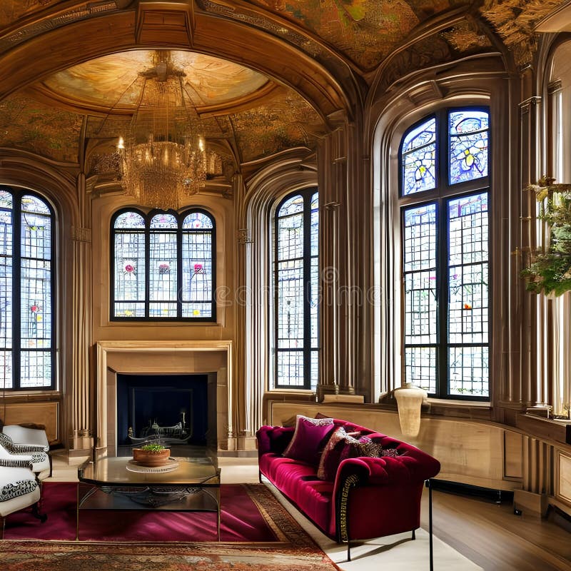 Art Nouveau Eetkamer - sfeervolle eetkamer 15