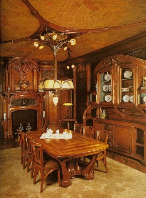 Art Nouveau Eetkamer - sfeervolle eetkamer 8