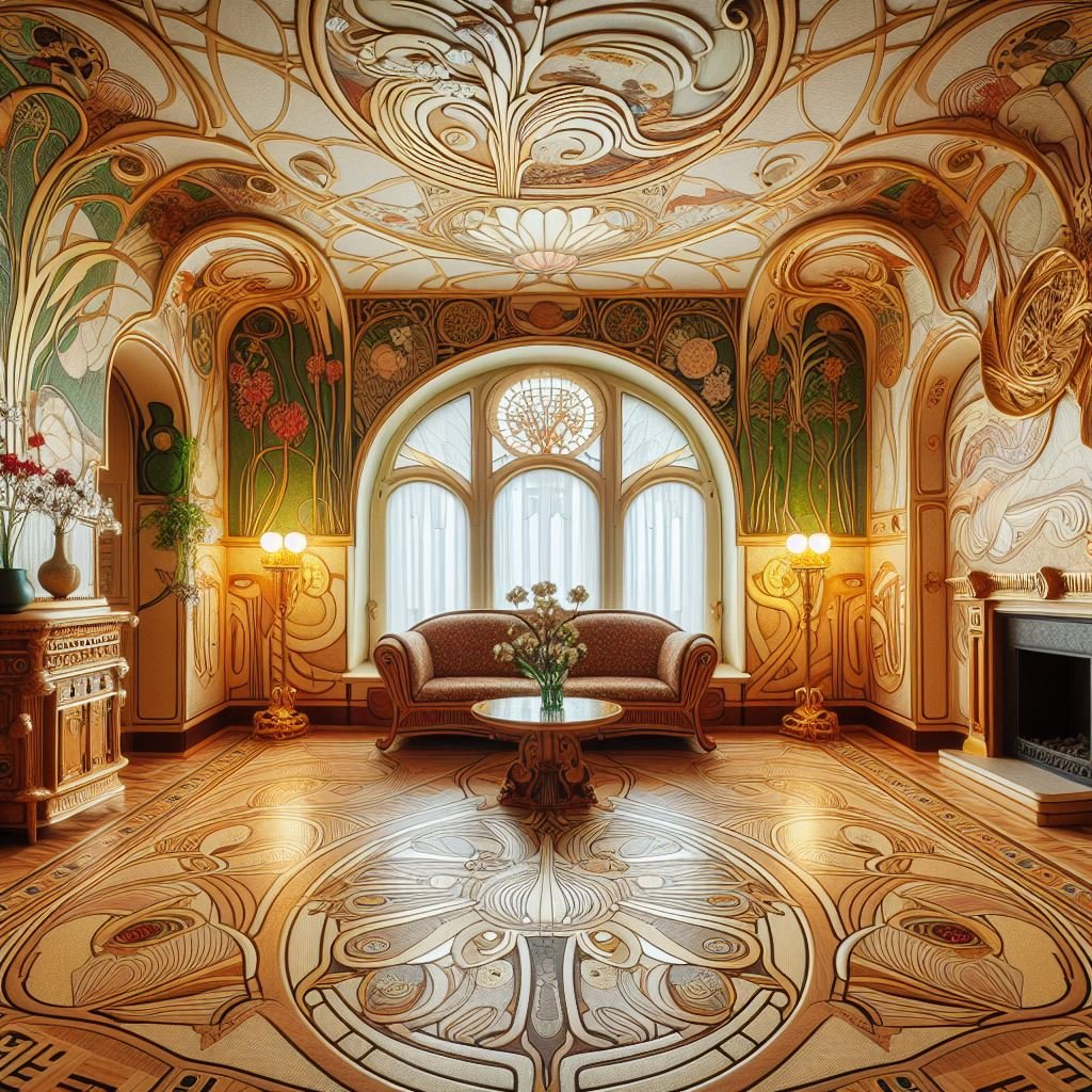 Art Nouveau Slaapkamer - sfeervolle slaapkamer 18