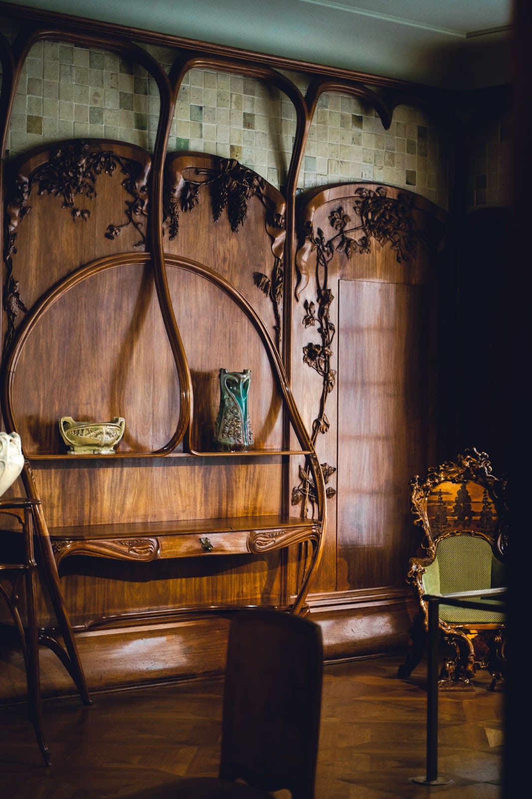 Art Nouveau Werkkamer - sfeervolle werkkamer 16
