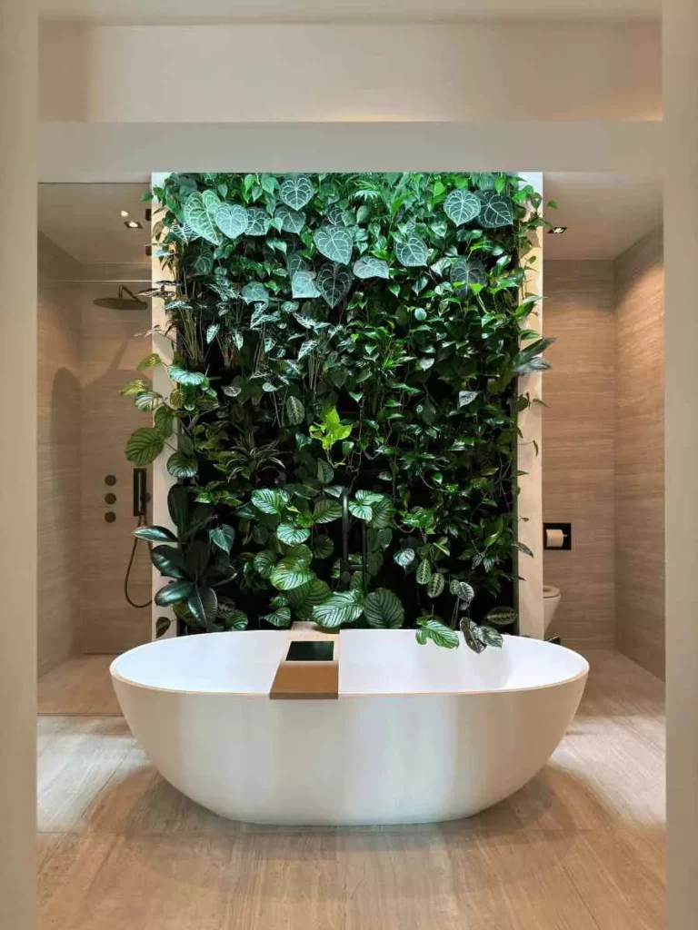 Biophilic Design Badkamer - sfeervolle badkamer 6