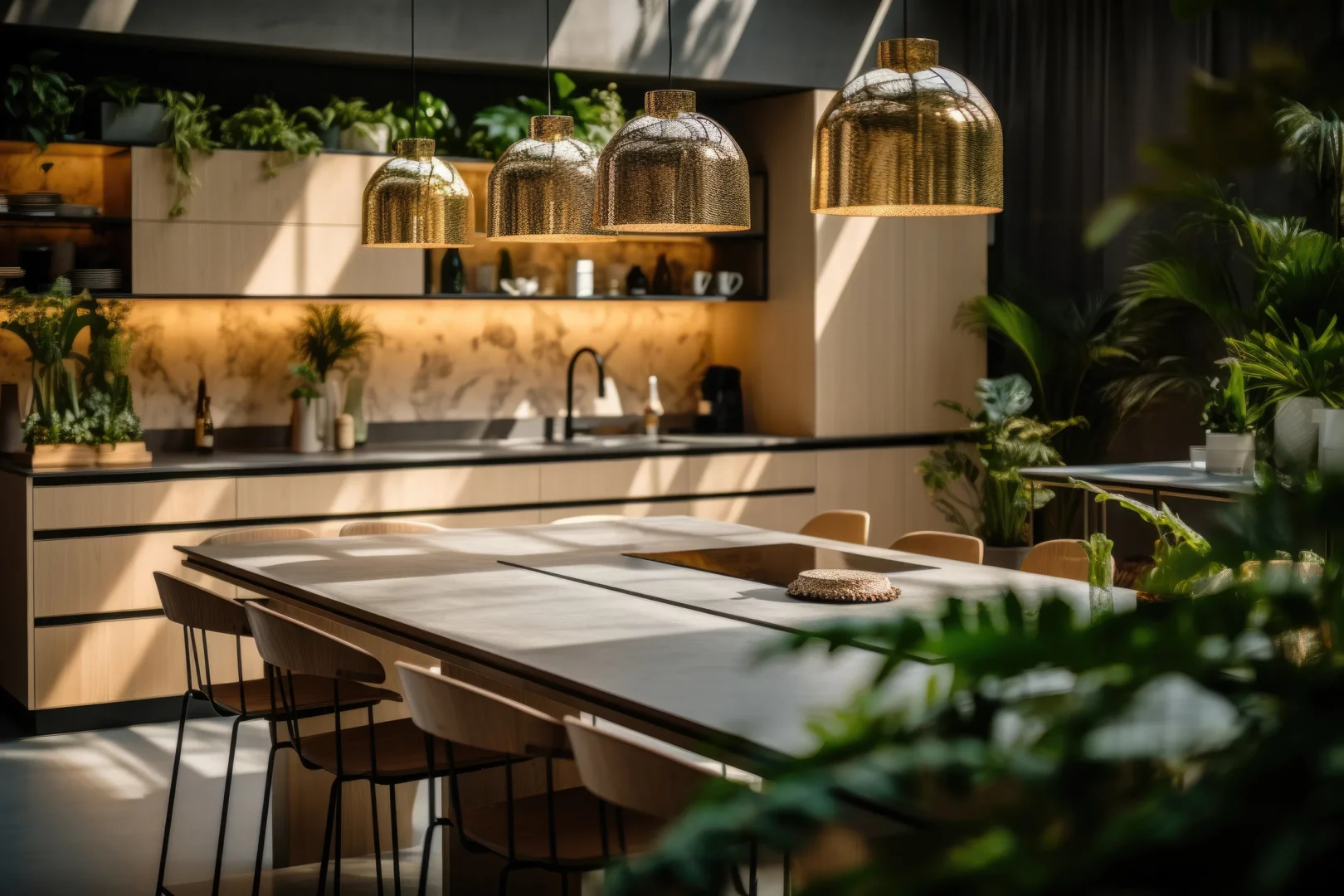 Biophilic Design Keuken - sfeervolle keuken 13