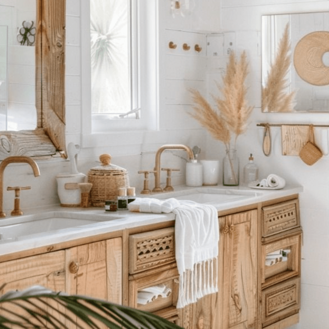 Bohemian Badkamer - sfeervolle badkamer 14
