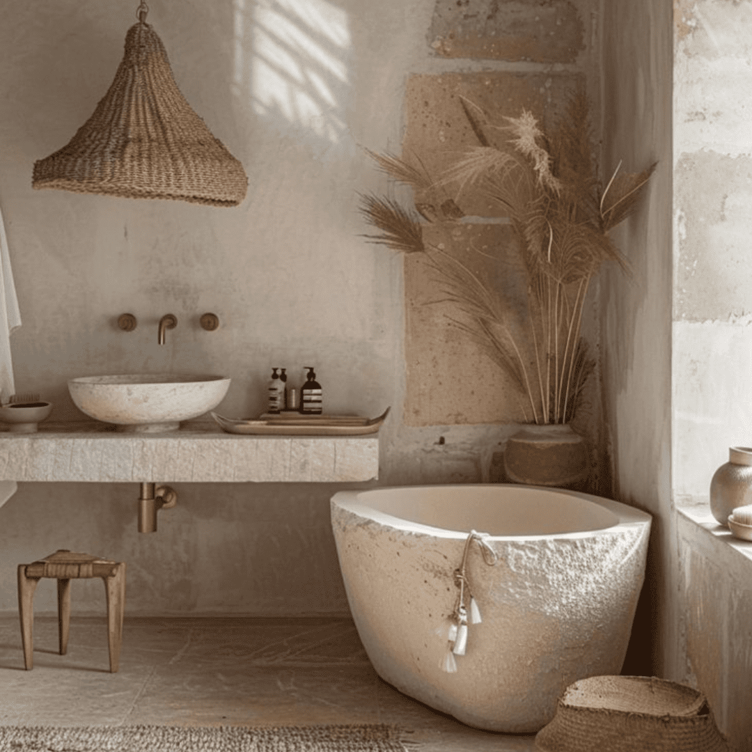 Bohemian Badkamer - sfeervolle badkamer 16