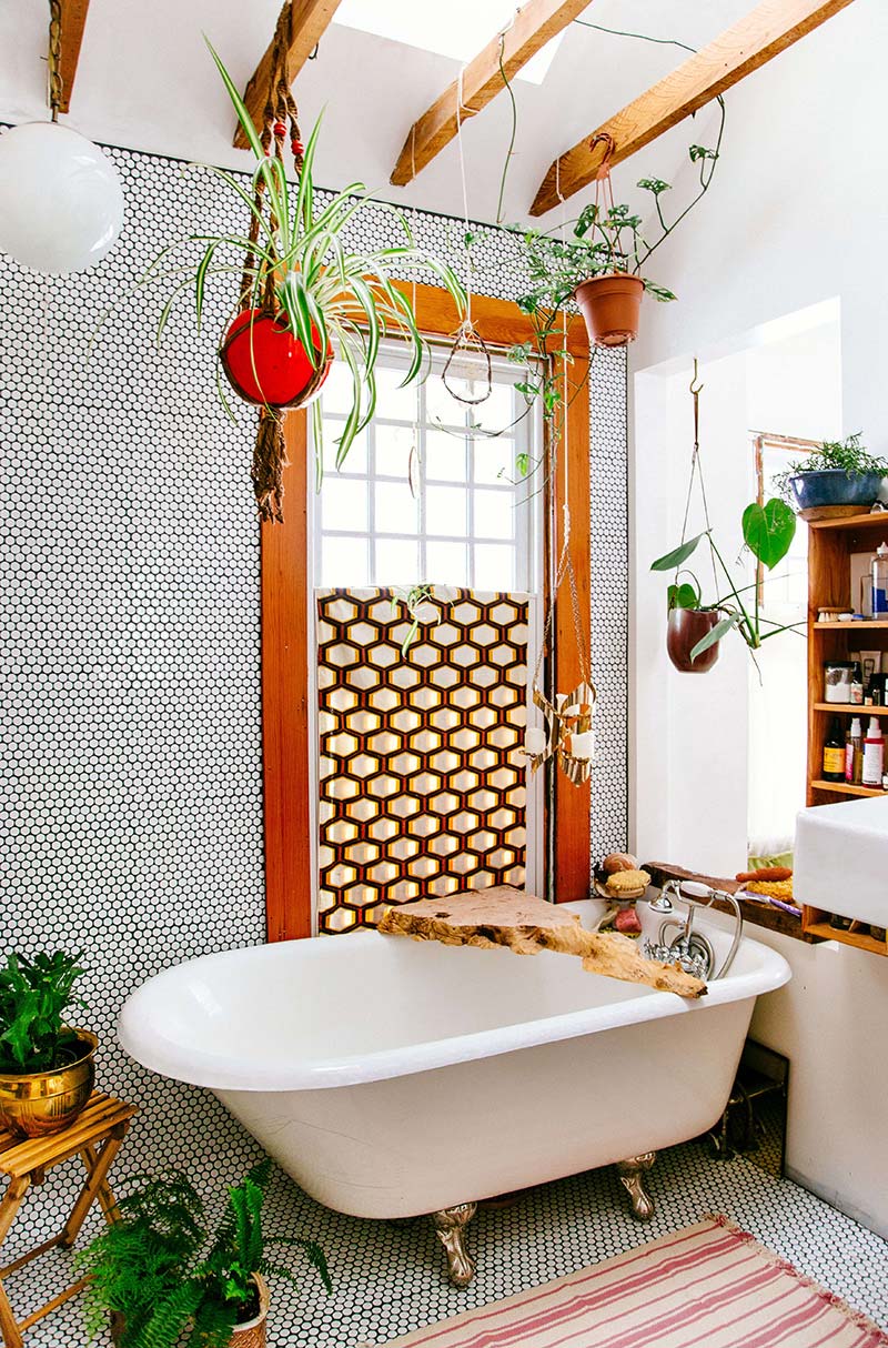 Bohemian Badkamer - sfeervolle badkamer 2