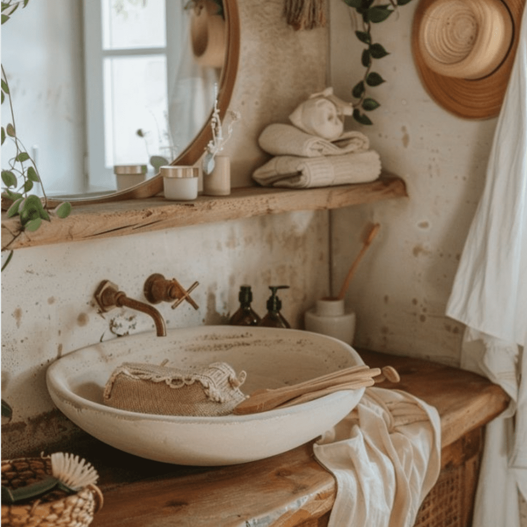 Bohemian Badkamer - sfeervolle badkamer 4