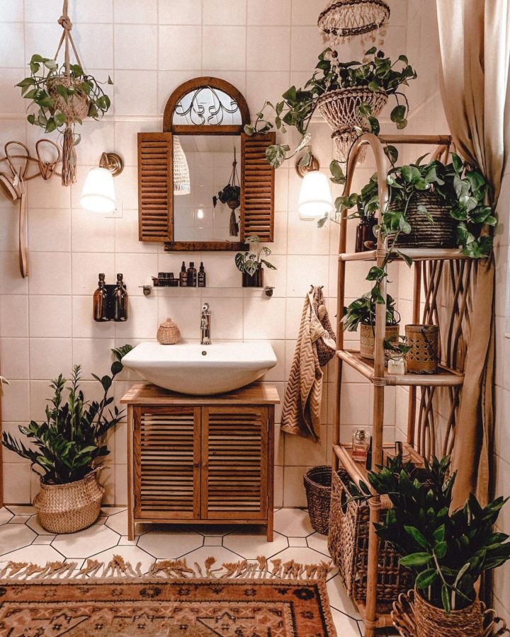 Bohemian Badkamer - sfeervolle badkamer 7