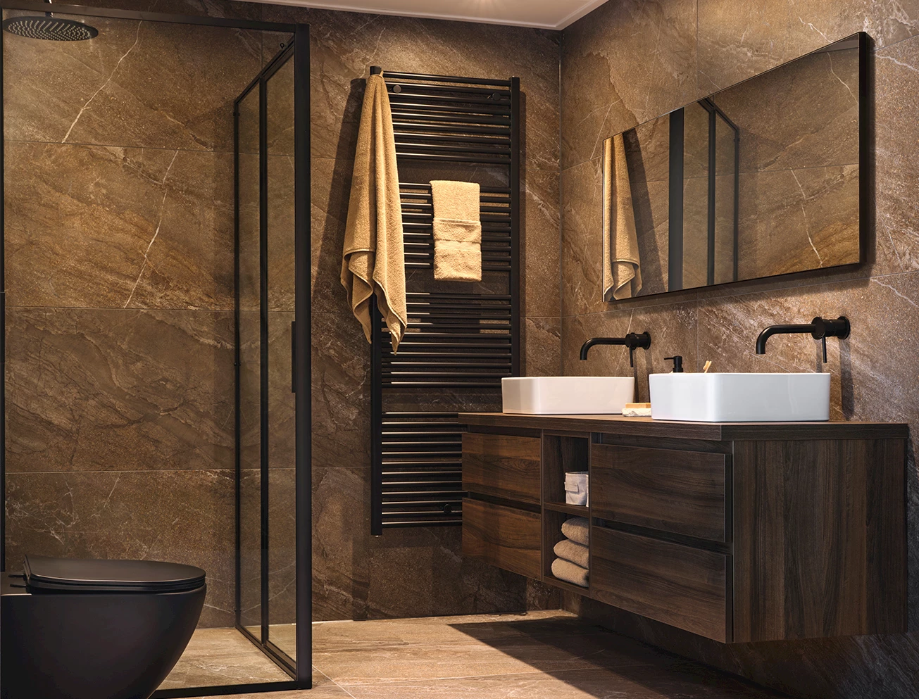 Bold Coffee Badkamer - sfeervolle badkamer 6