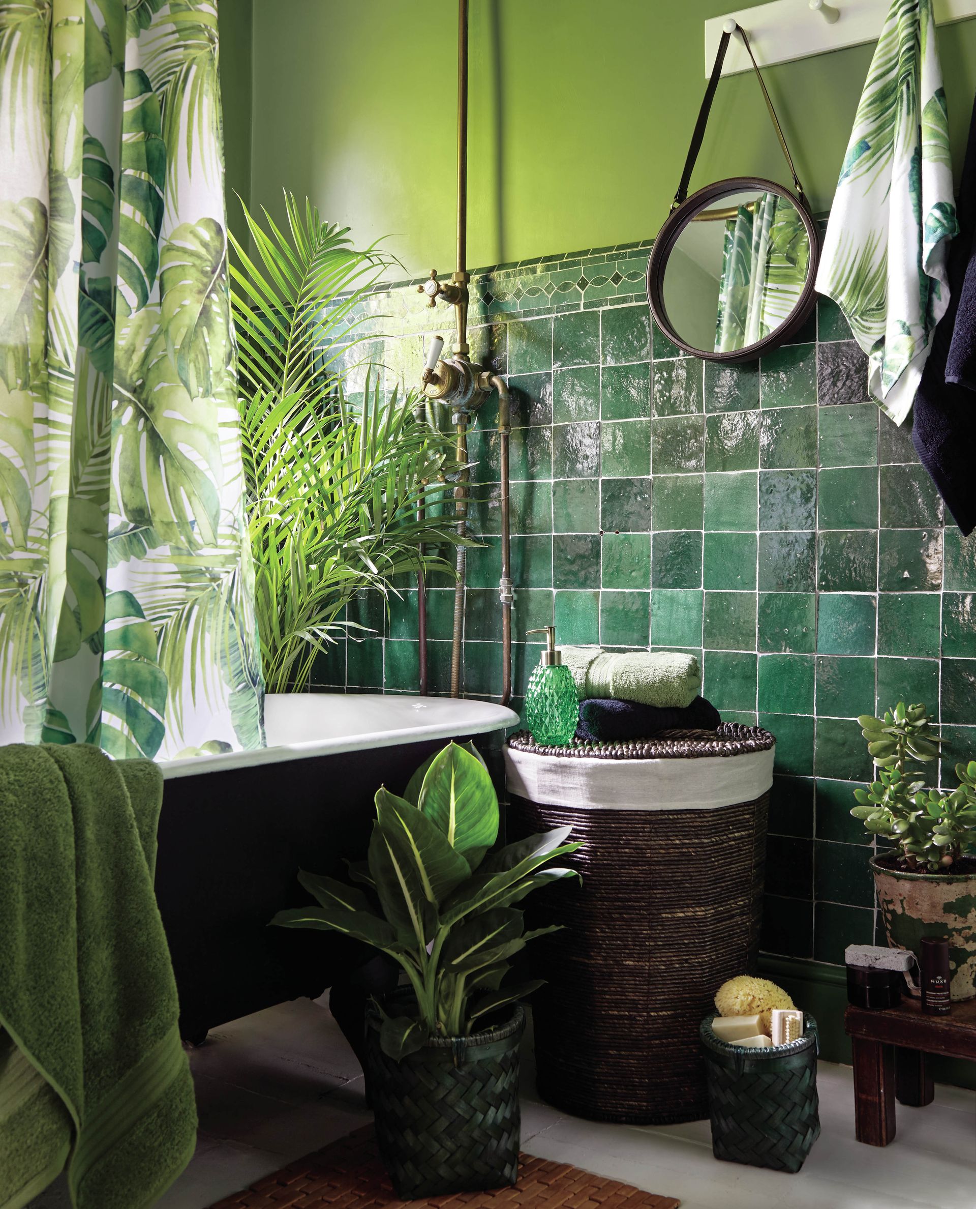 Botanisch Interieur Badkamer - sfeervolle badkamer 1