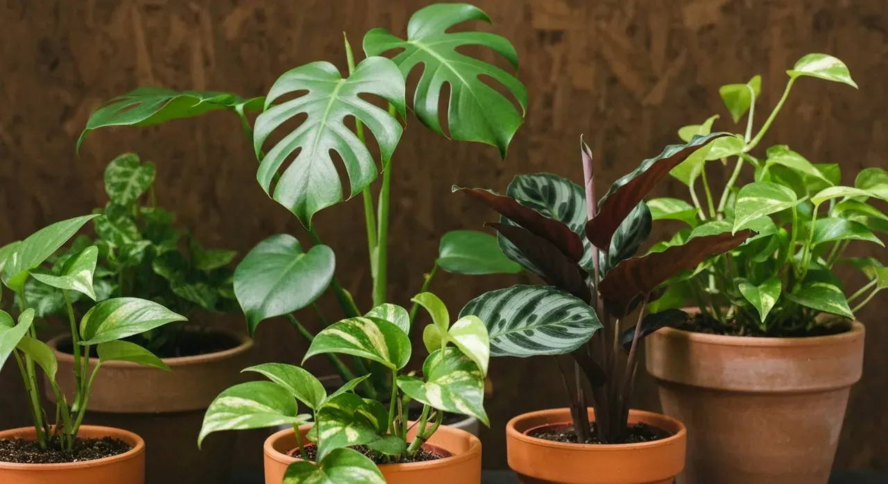 Botanisch Interieur Eetkamer - detail van materialen en textuur