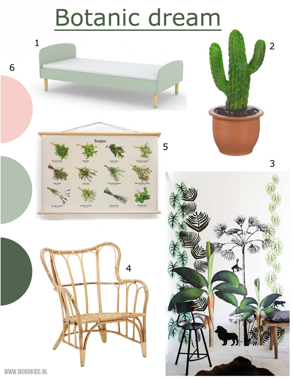 Botanisch Interieur Kinderkamer - sfeervolle kinderkamer 4