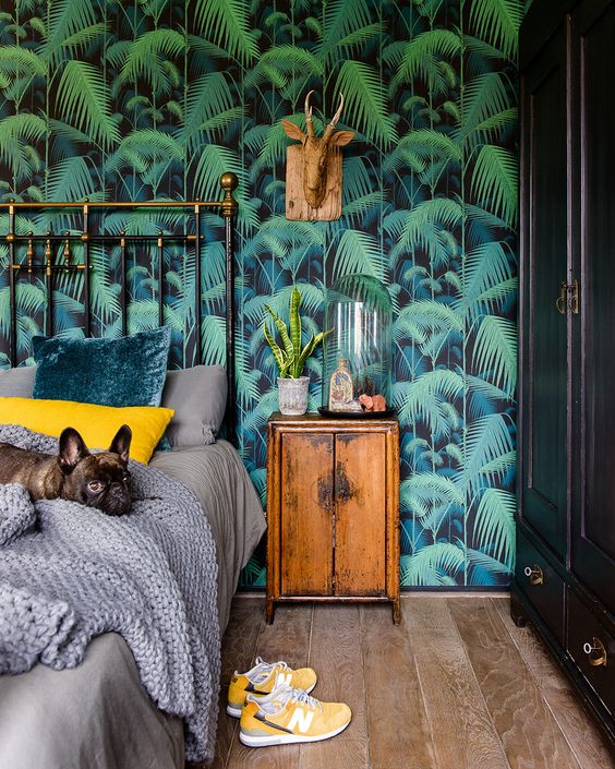 Botanisch Interieur Slaapkamer - sfeervolle slaapkamer 15