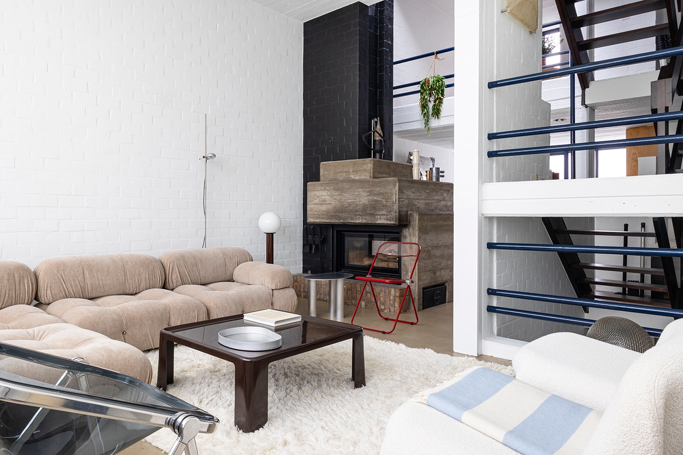 Brutalisme Woonkamer - sfeervolle woonkamer 10