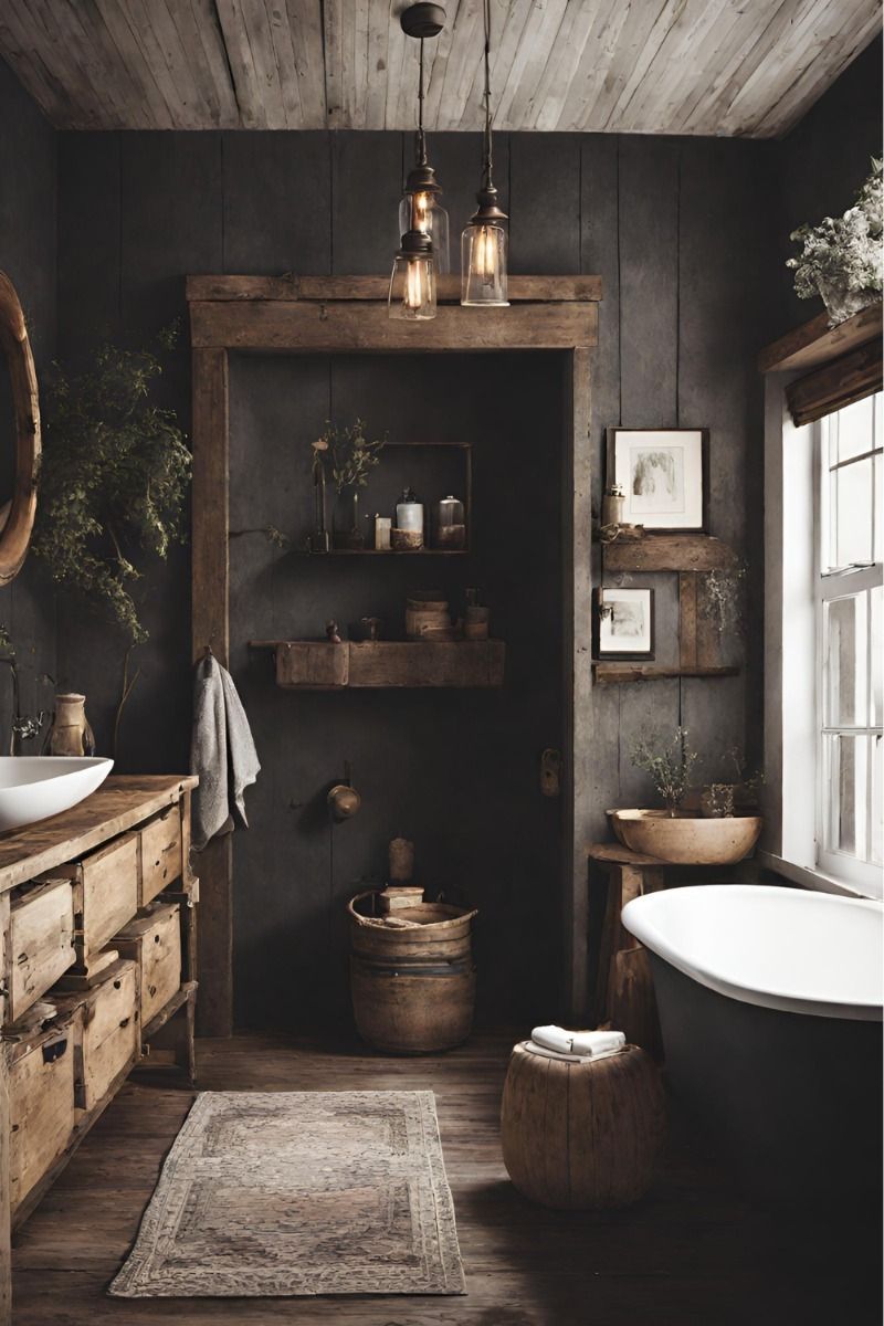 Cottagecore Badkamer - sfeervolle badkamer 10