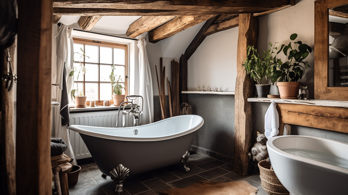 Cottagecore Badkamer - sfeervolle badkamer 16