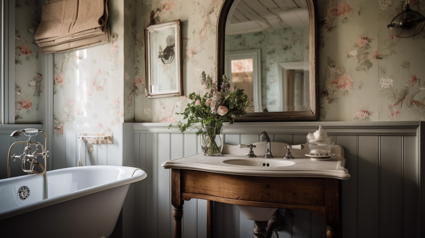 Cottagecore Badkamer - sfeervolle badkamer 7