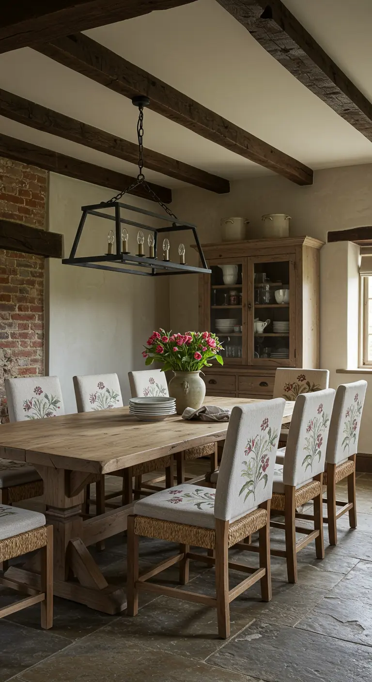 Cottagecore Eetkamer - sfeervolle eetkamer 12