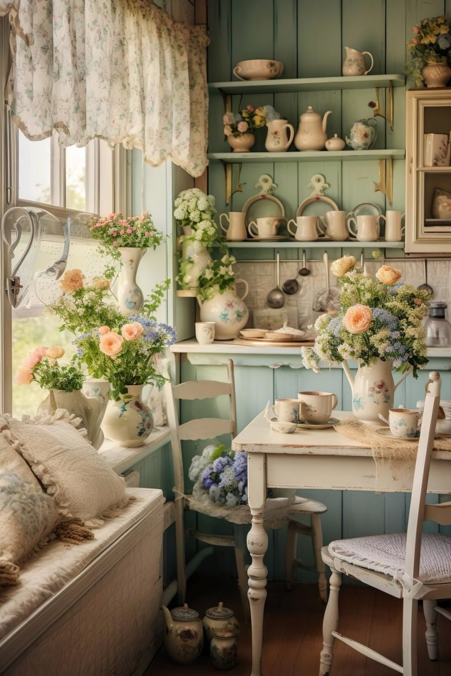 Cottagecore Keuken - sfeervolle keuken 14