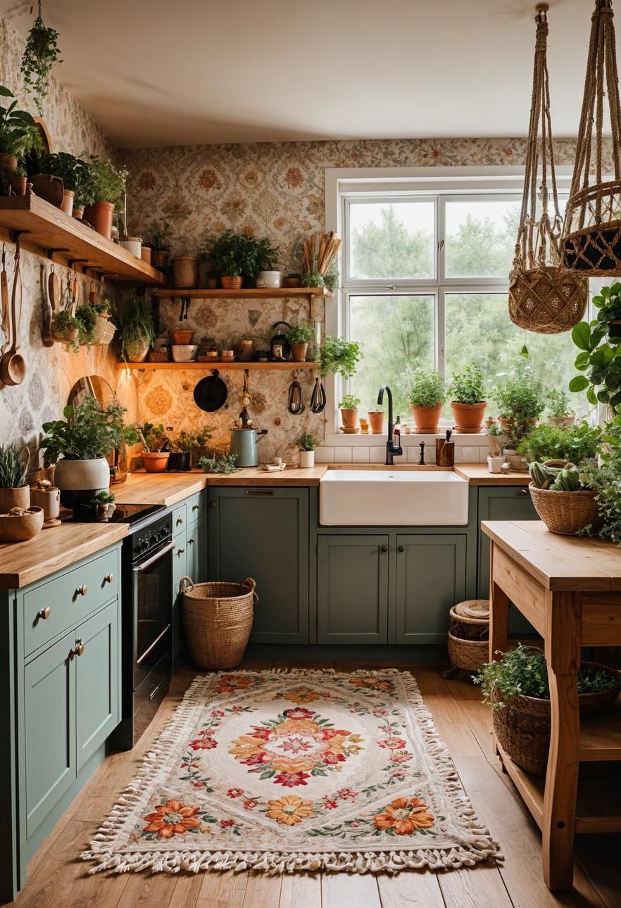 Cottagecore Keuken - sfeervolle keuken 2