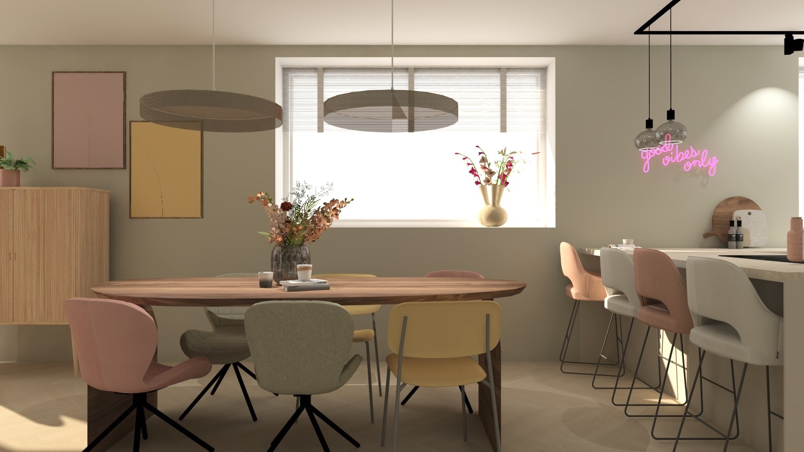 Dopamine Decor Werkkamer - sfeervolle werkkamer 16