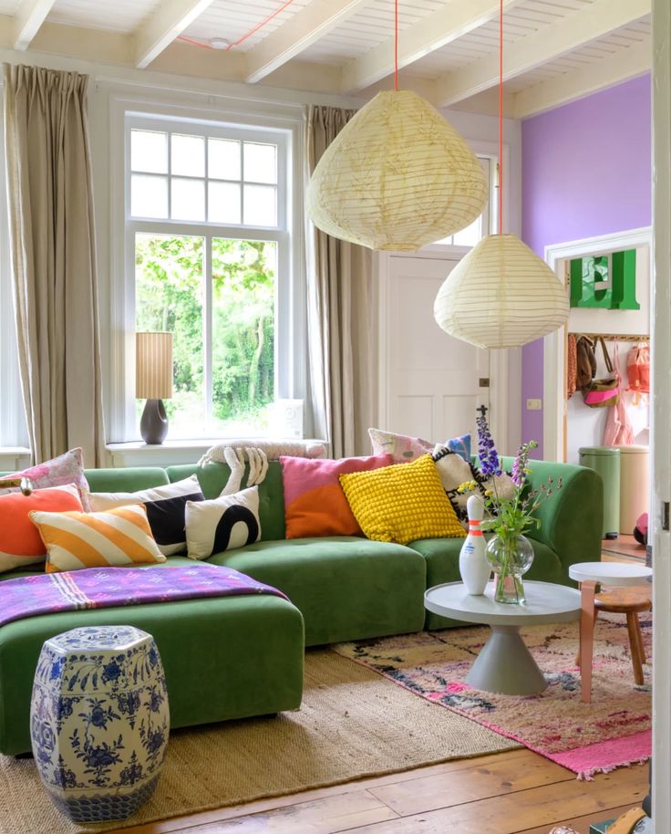Dopamine Decor Woonkamer - sfeervolle woonkamer 1
