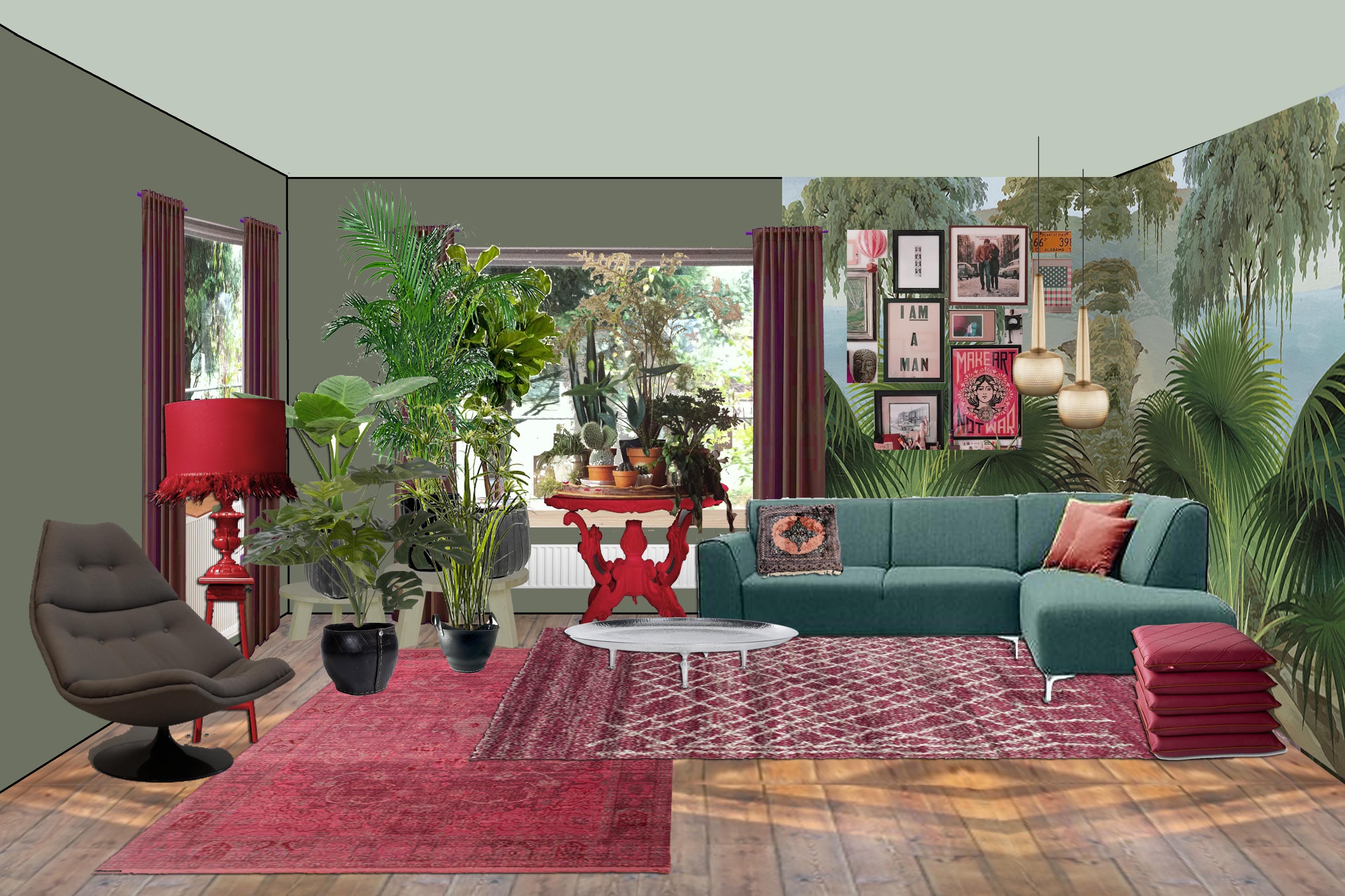 Dopamine Decor Woonkamer - sfeervolle woonkamer 11