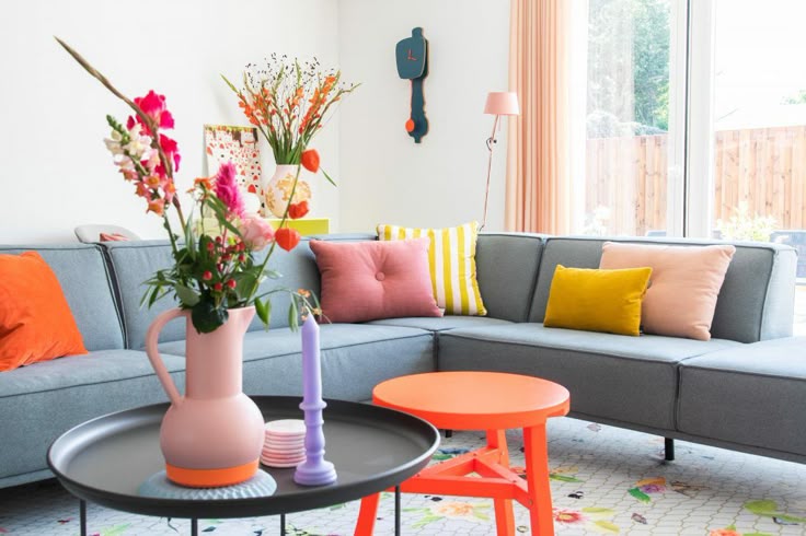 Dopamine Decor Woonkamer - sfeervolle woonkamer 20