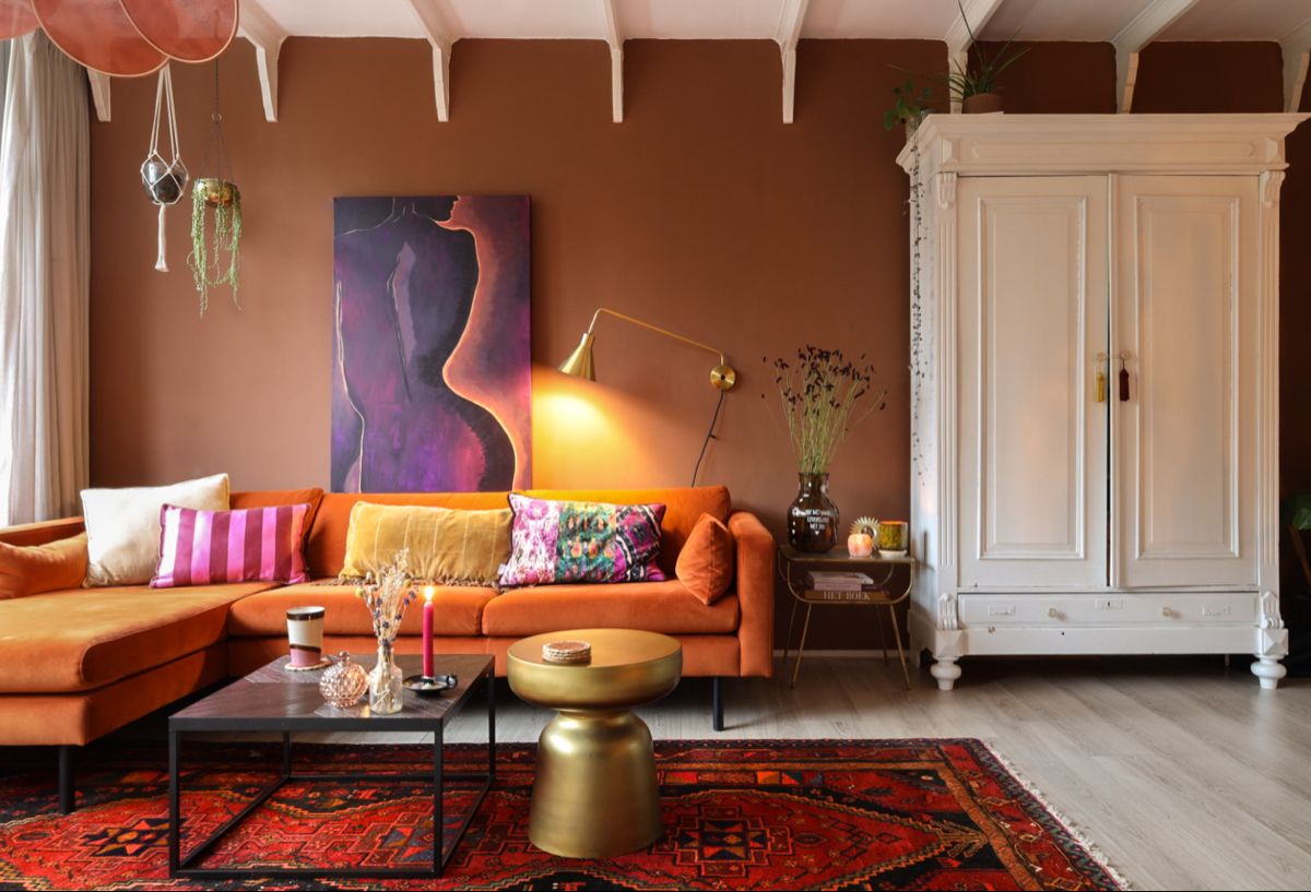 Dopamine Decor Woonkamer - sfeervolle woonkamer 8