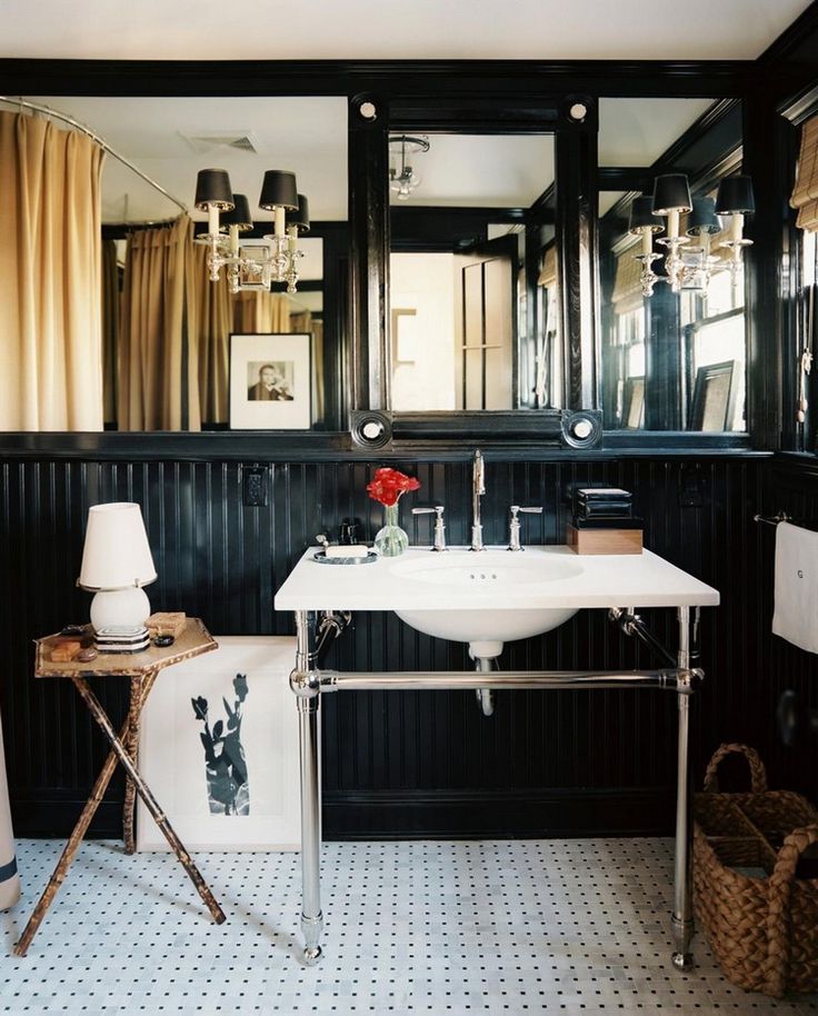 Eclectisch Badkamer - sfeervolle badkamer 2