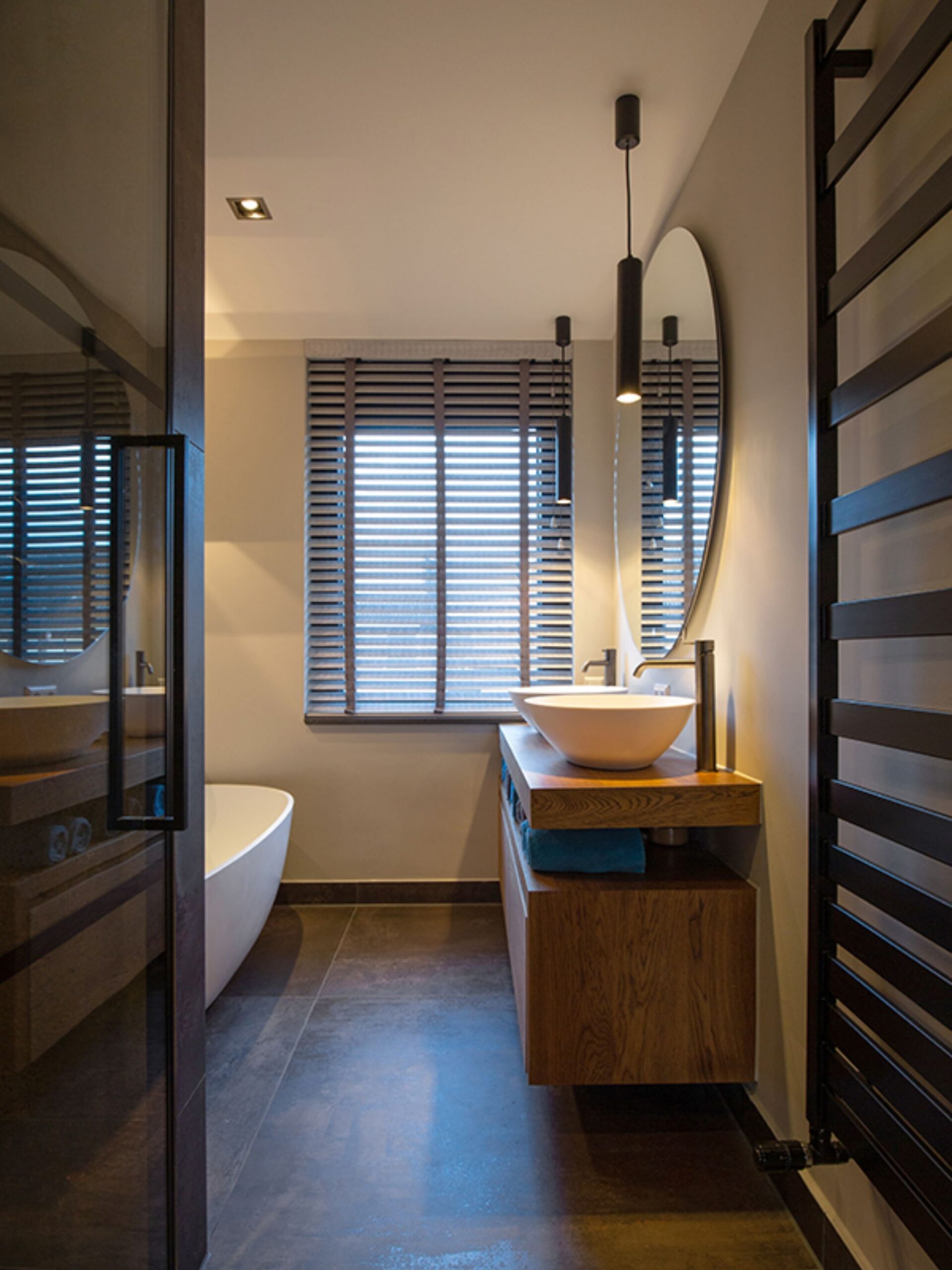 Eclectisch Badkamer - sfeervolle badkamer 6